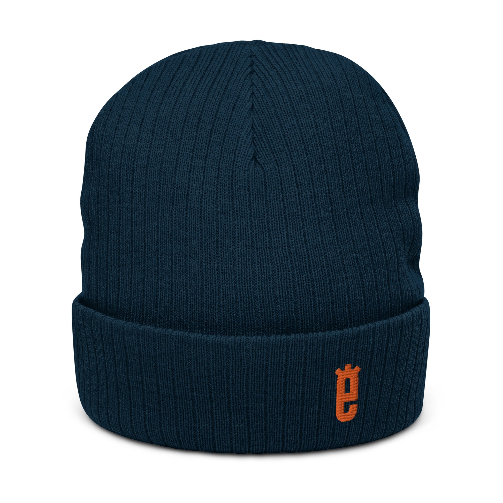 Ribbed knit beanie