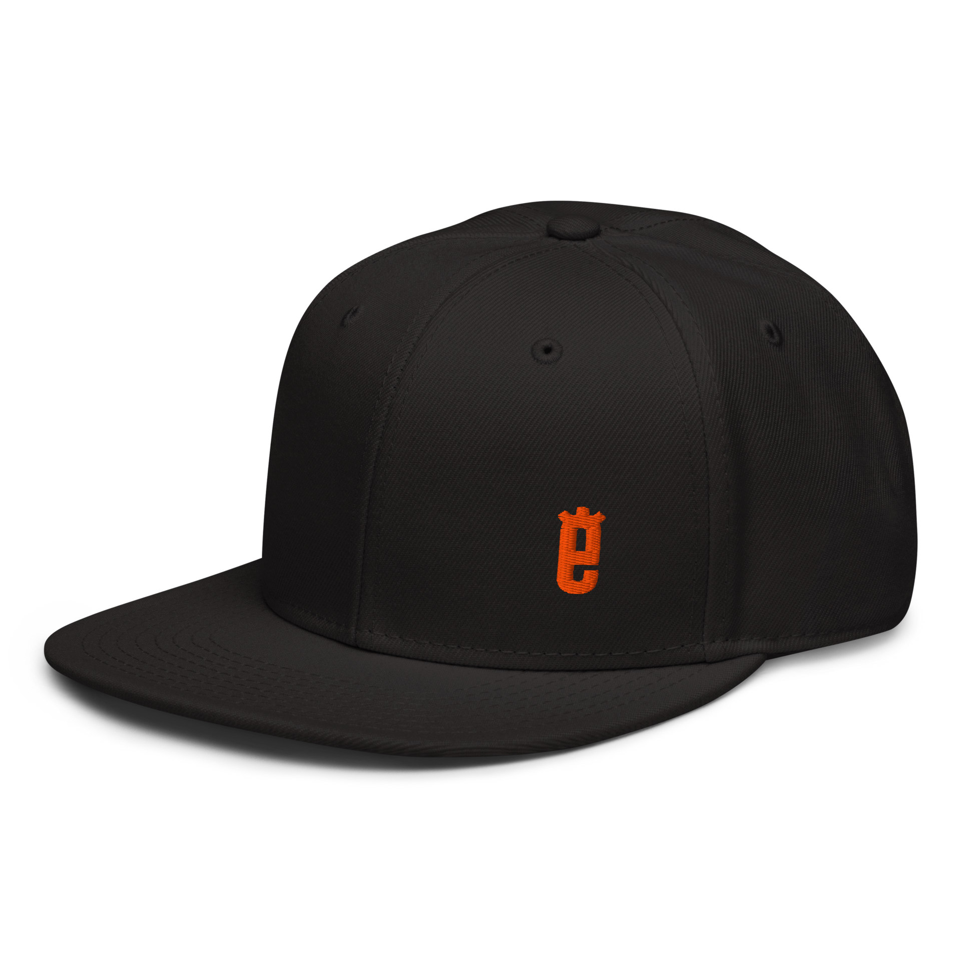 Classic Snapback Hat – Black