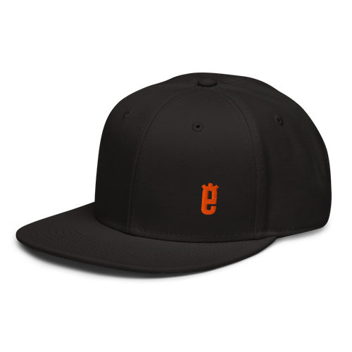 Classic Snapback Hat – Black